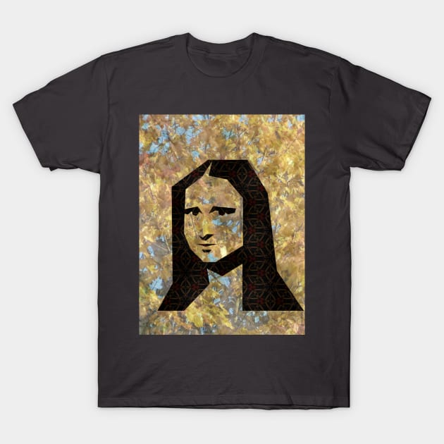 Monalisa TShirt T-Shirt by JNS Art